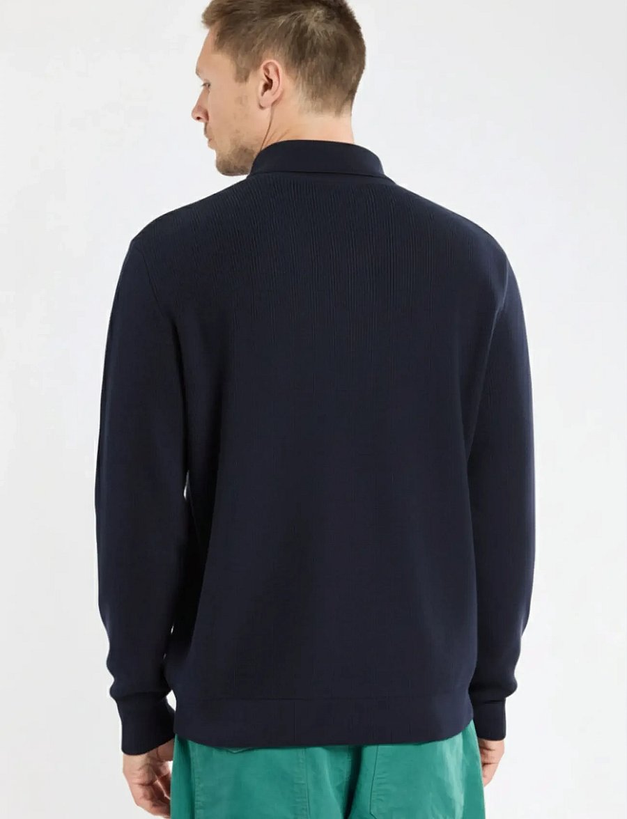 Armor Lux - Heritage polo neck jumper - polos en tricot à manches longues - marine deep - 5