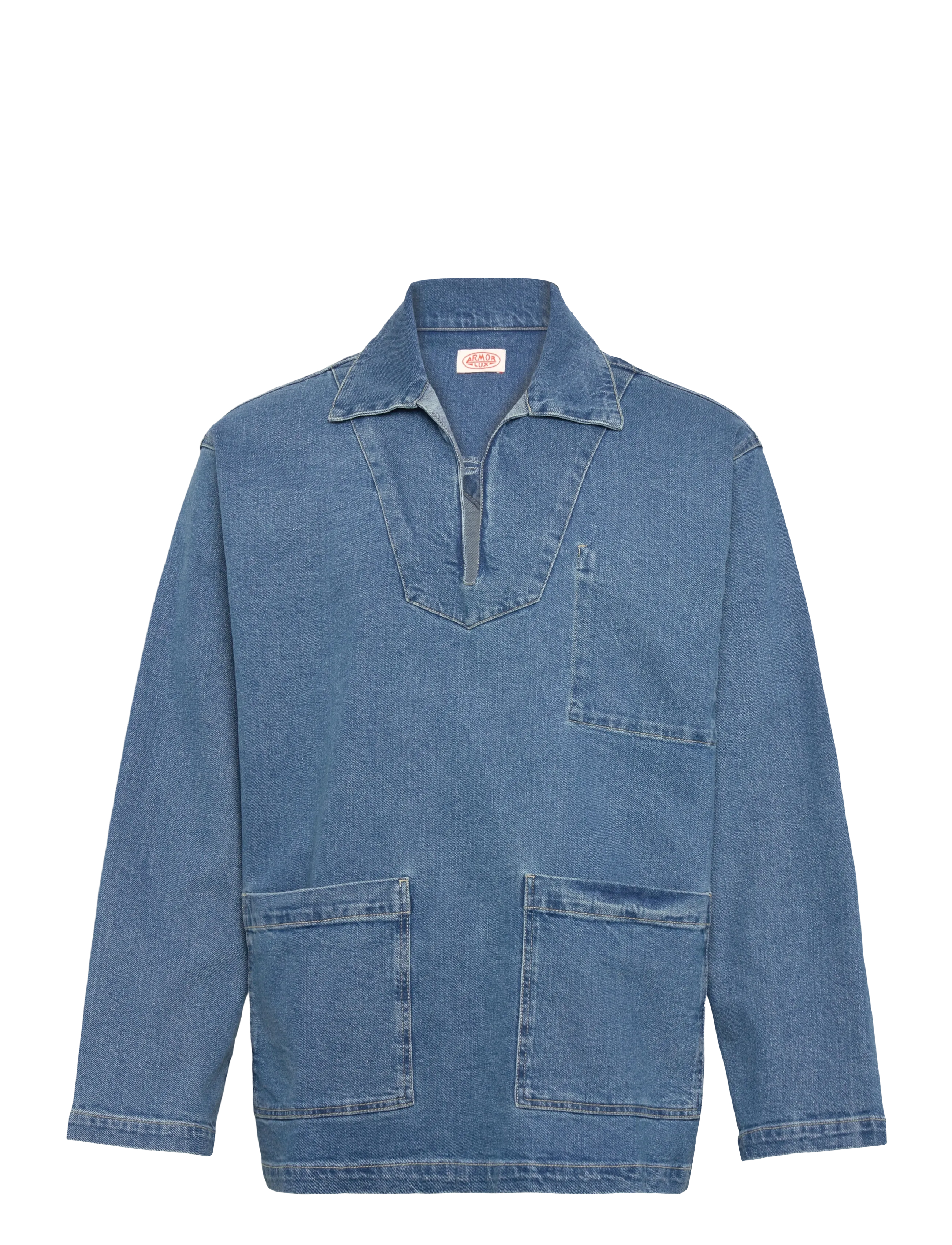 ARMOR LUX Heritage Smock Blau - XL - Herren