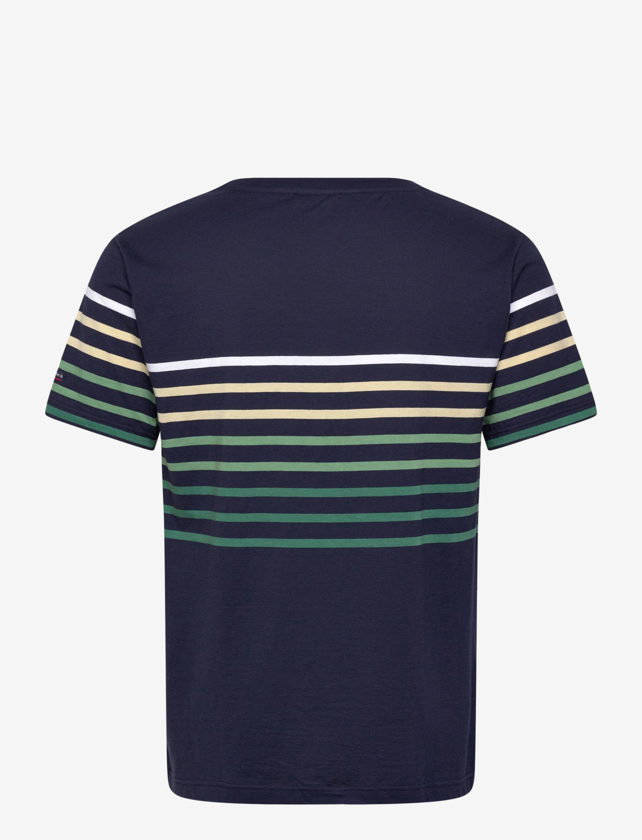 Armor Lux - Placed Striped T-Shirt - kurzärmelig - marine deep/multicol e26 - 2