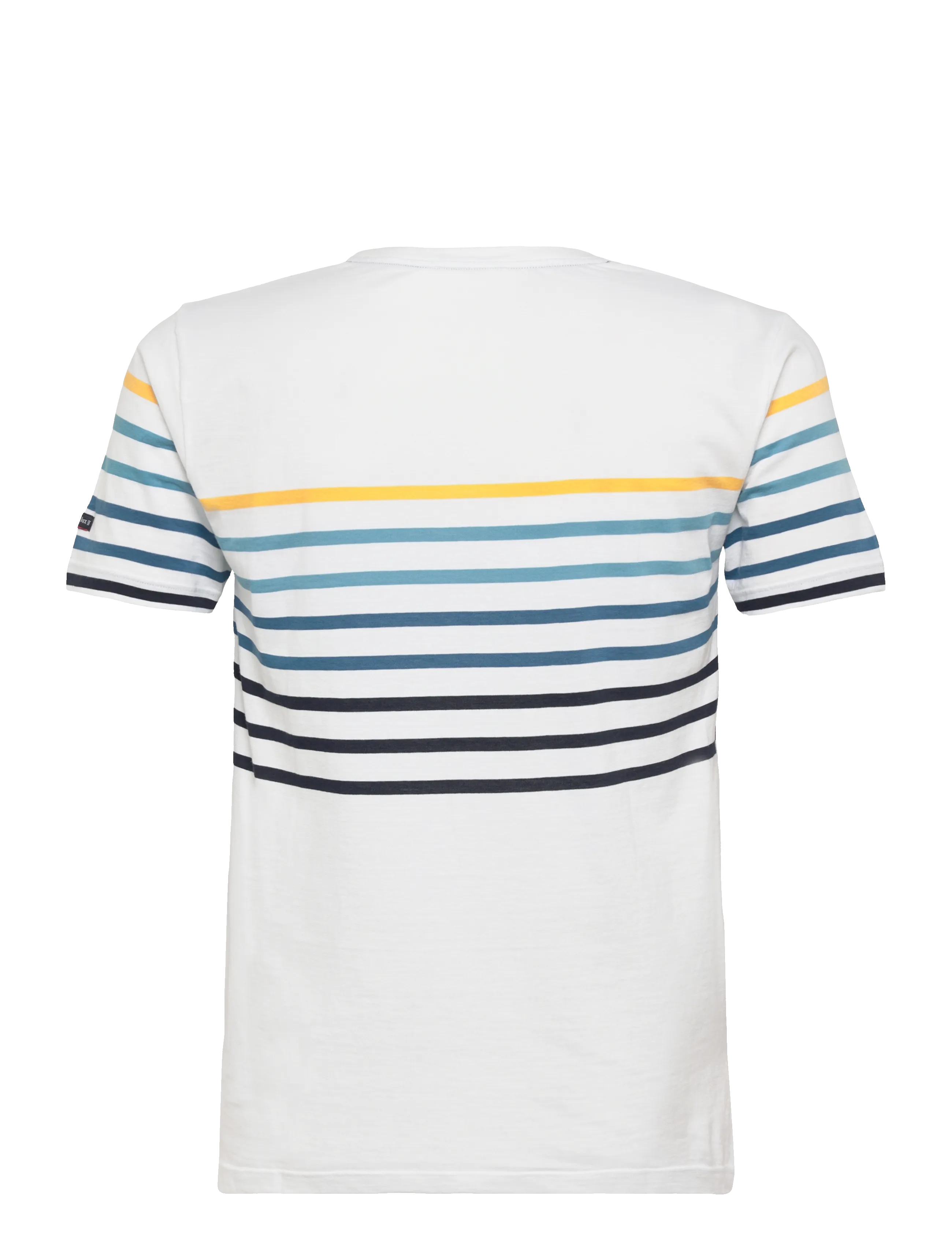 Armor Lux - Placed Striped T-Shirt - lühikeste varrukatega t-särgid - white/multicol e26 - 2