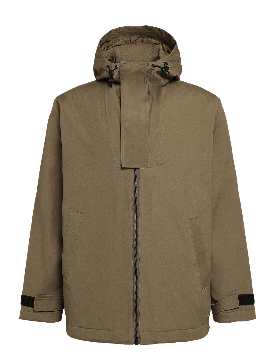 Armor Lux - Heritage Hooded Parka - parkas - olive - 1