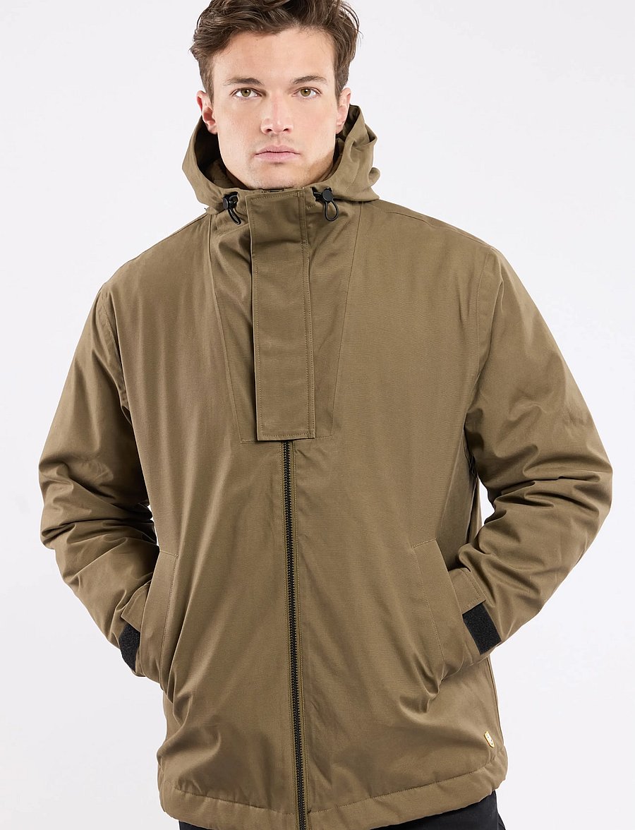 Armor Lux - Heritage Hooded Parka - parkas - olive - 0