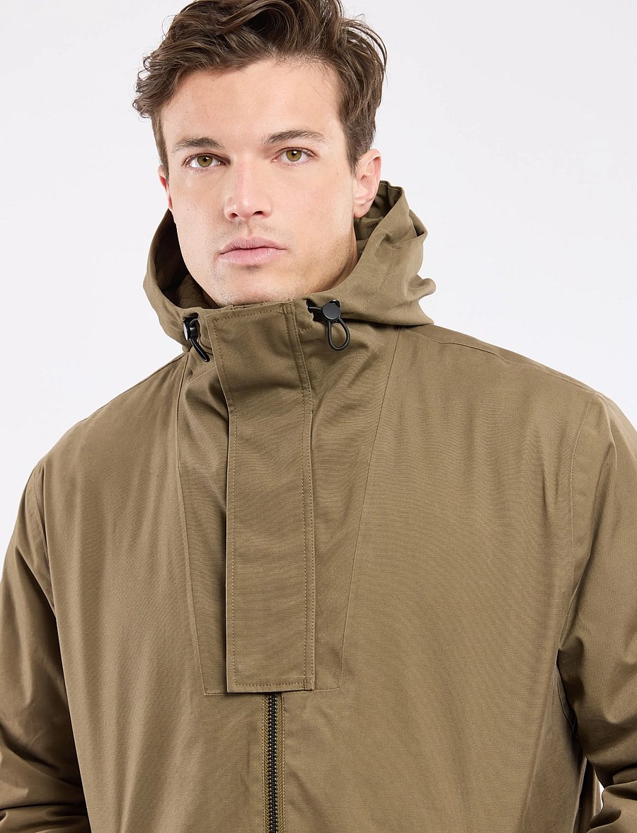 Armor Lux - Heritage Hooded Parka - parkas - olive - 3