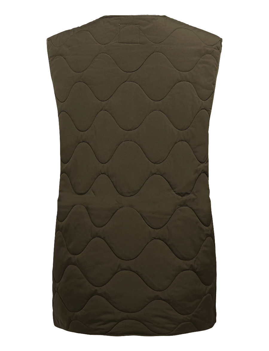 Armor Lux - Heritage Sleeveless Puffer - westen - olive - 2