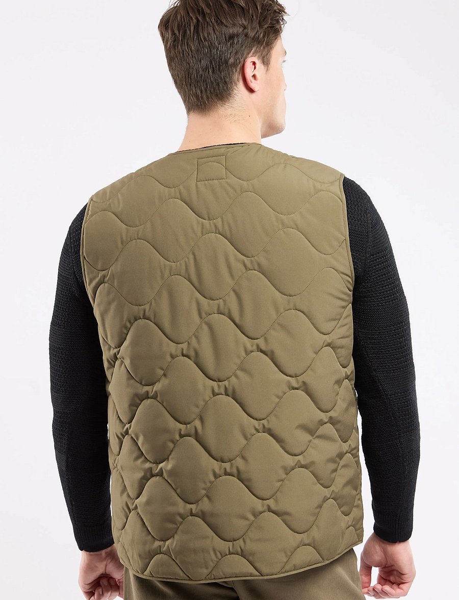 Armor Lux - Heritage Sleeveless Puffer - westen - olive - 3