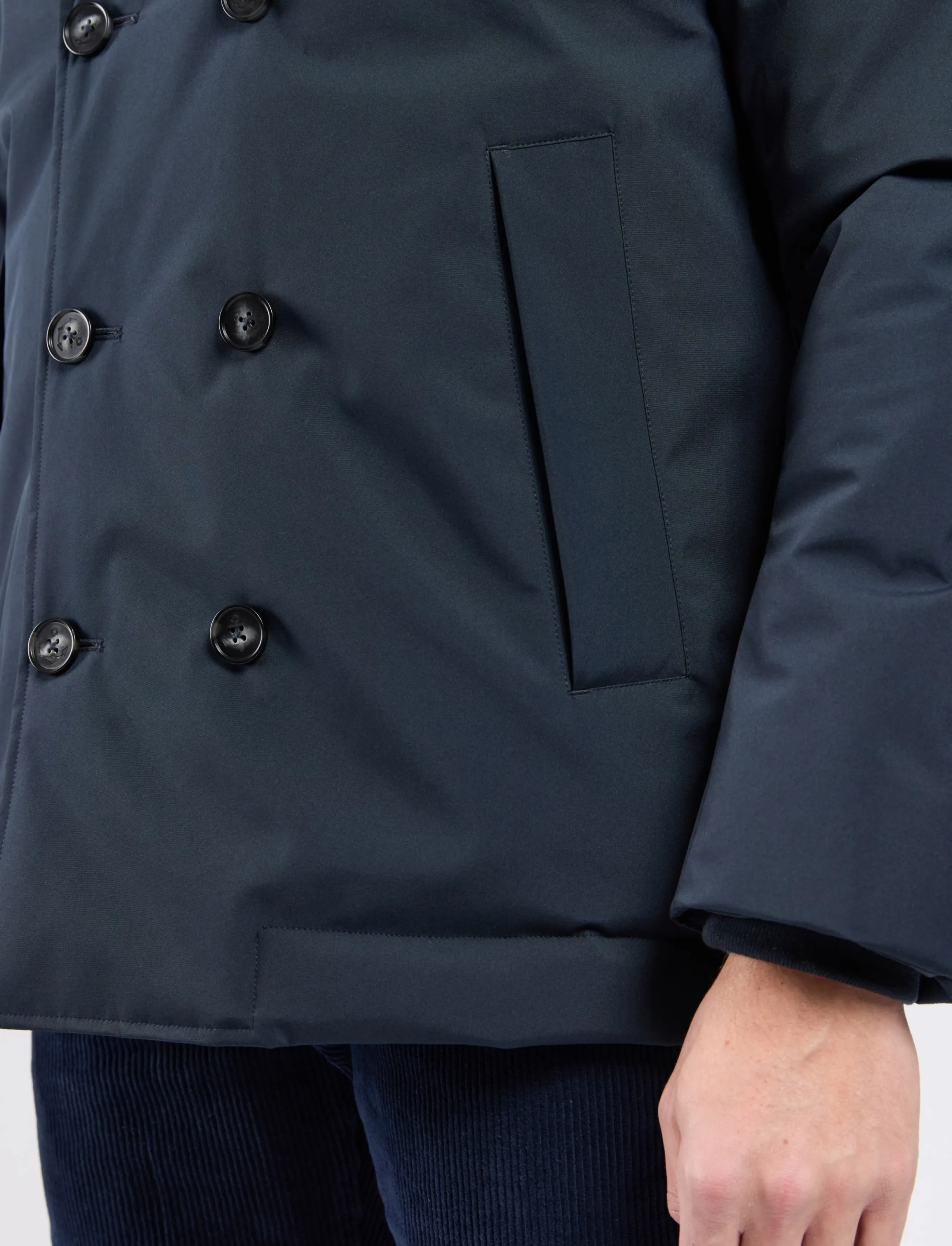 Armor Lux Heritage Nylon Peacoat jackor herr – bild 7