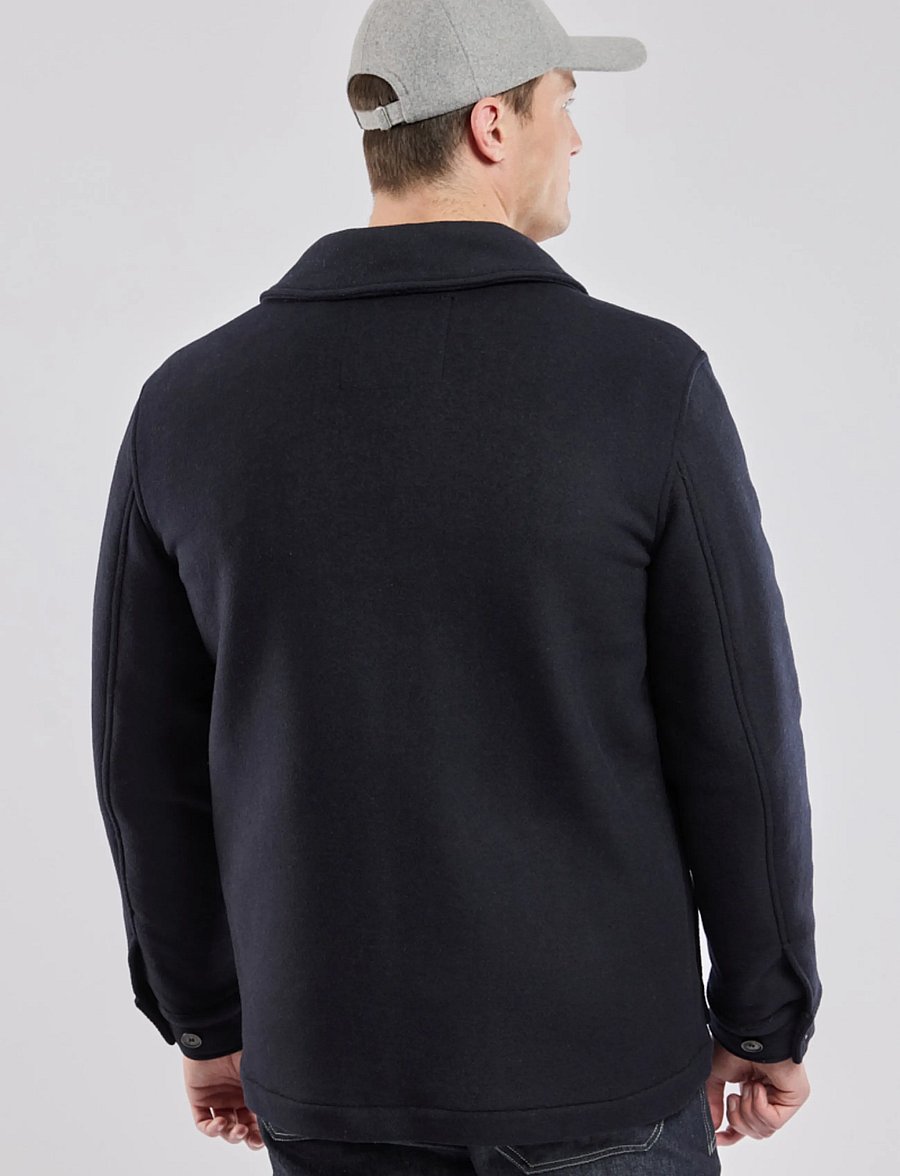 Armor Lux - Heritage jacket - rich navy/carreaux ketchup - 3
