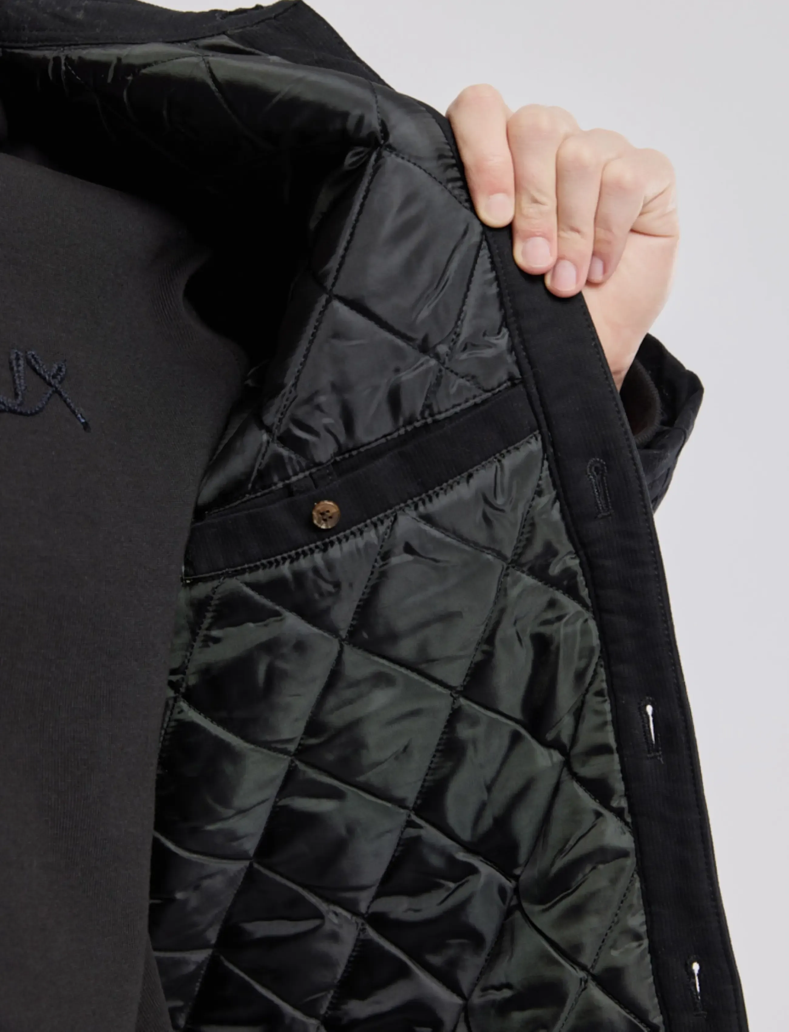 Armor Lux Quilted Overshirt jackor herr – bild 5
