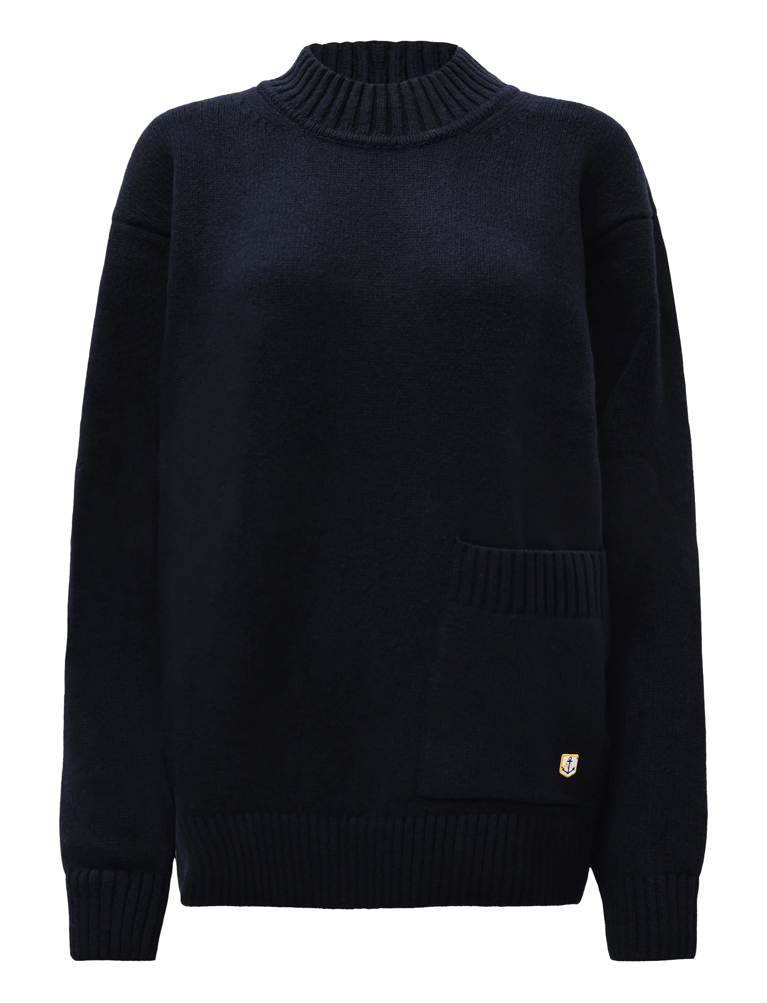 Armor Lux High-neck Sweater - Streetstyle - NAVIRE / navy