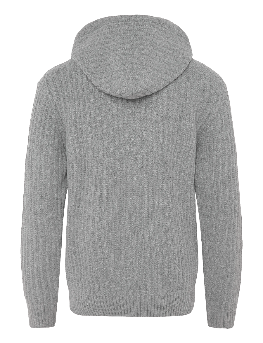 Armor Lux - Hooded Zip-up Vest - strickjacken - slate - 2