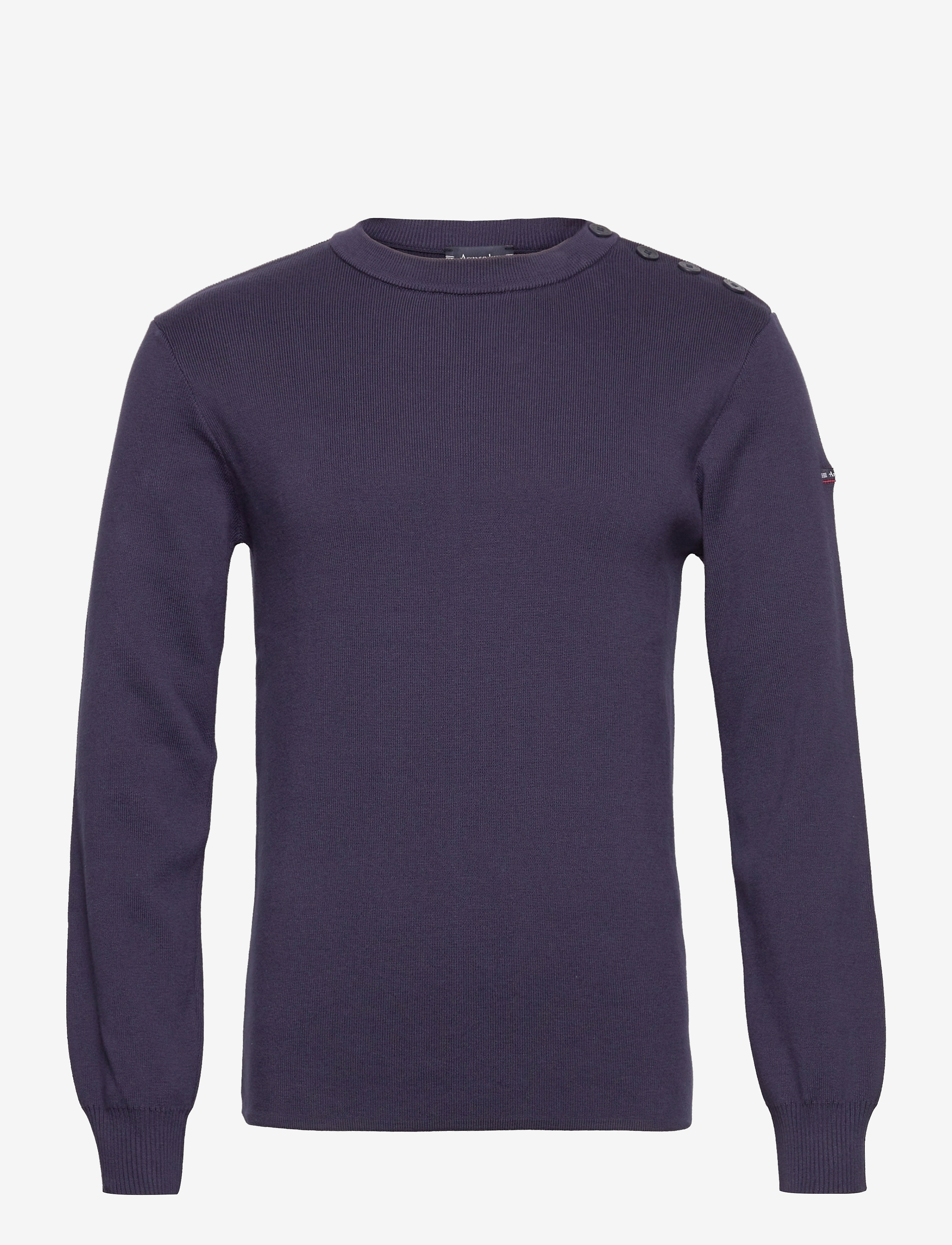 Striped Mariner Sweater "Groix" - NAVY