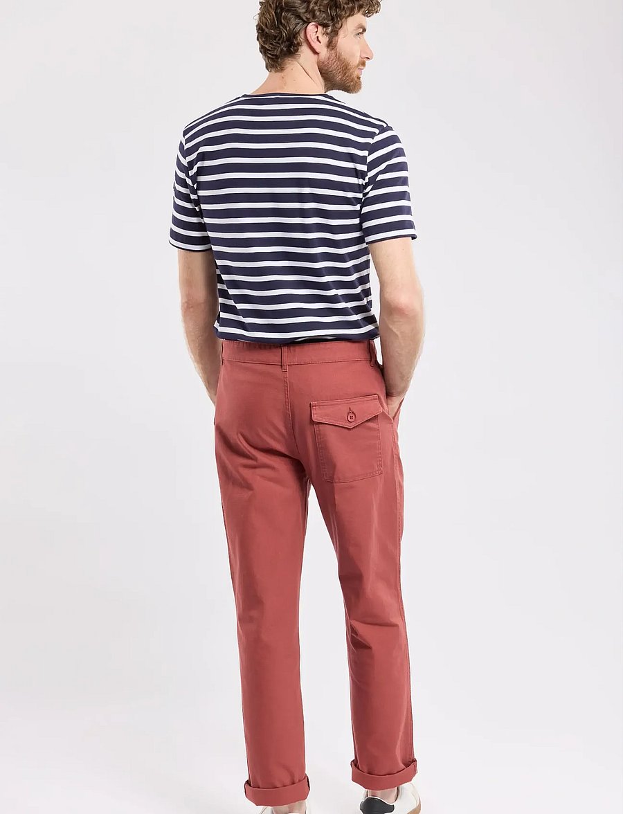 Armor Lux - Morgat Men's Striped Shirt - lühikeste varrukatega t-särgid - navy/white - 3
