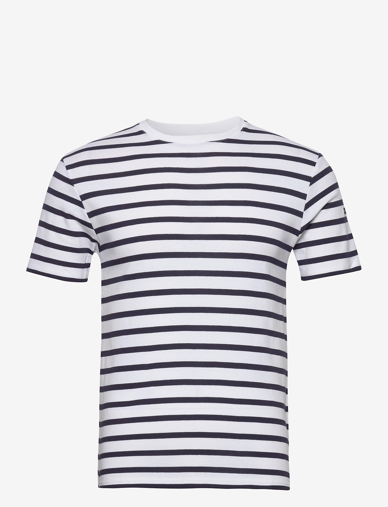 Armor Lux - Breton Striped Shirt "Morgat" Héritage - kortærmede t-shirts - white/navy - 1
