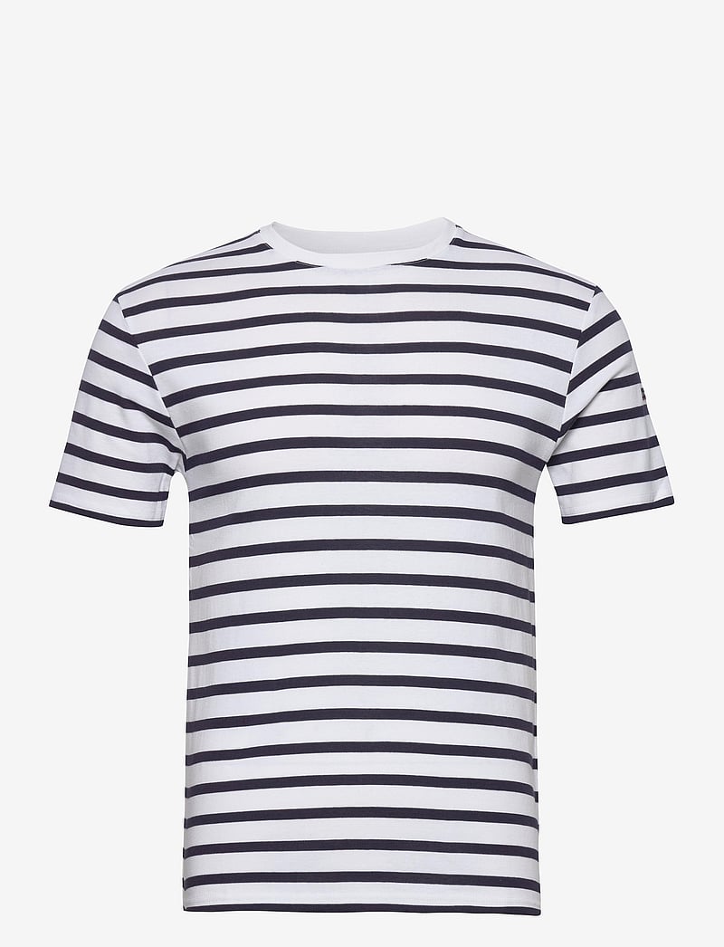 Armor Lux - Breton Striped Shirt "Morgat" Héritage - lühikeste varrukatega t-särgid - white/navy - 1