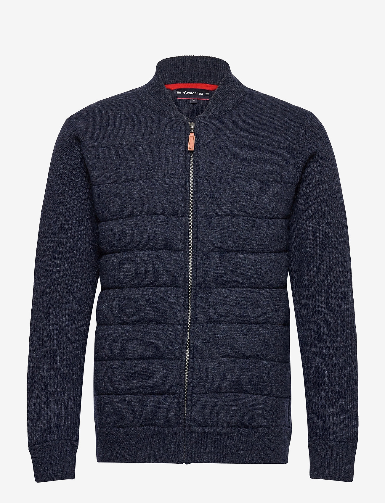 Armor Lux - Quilted Cardigan - navire chiné - 0