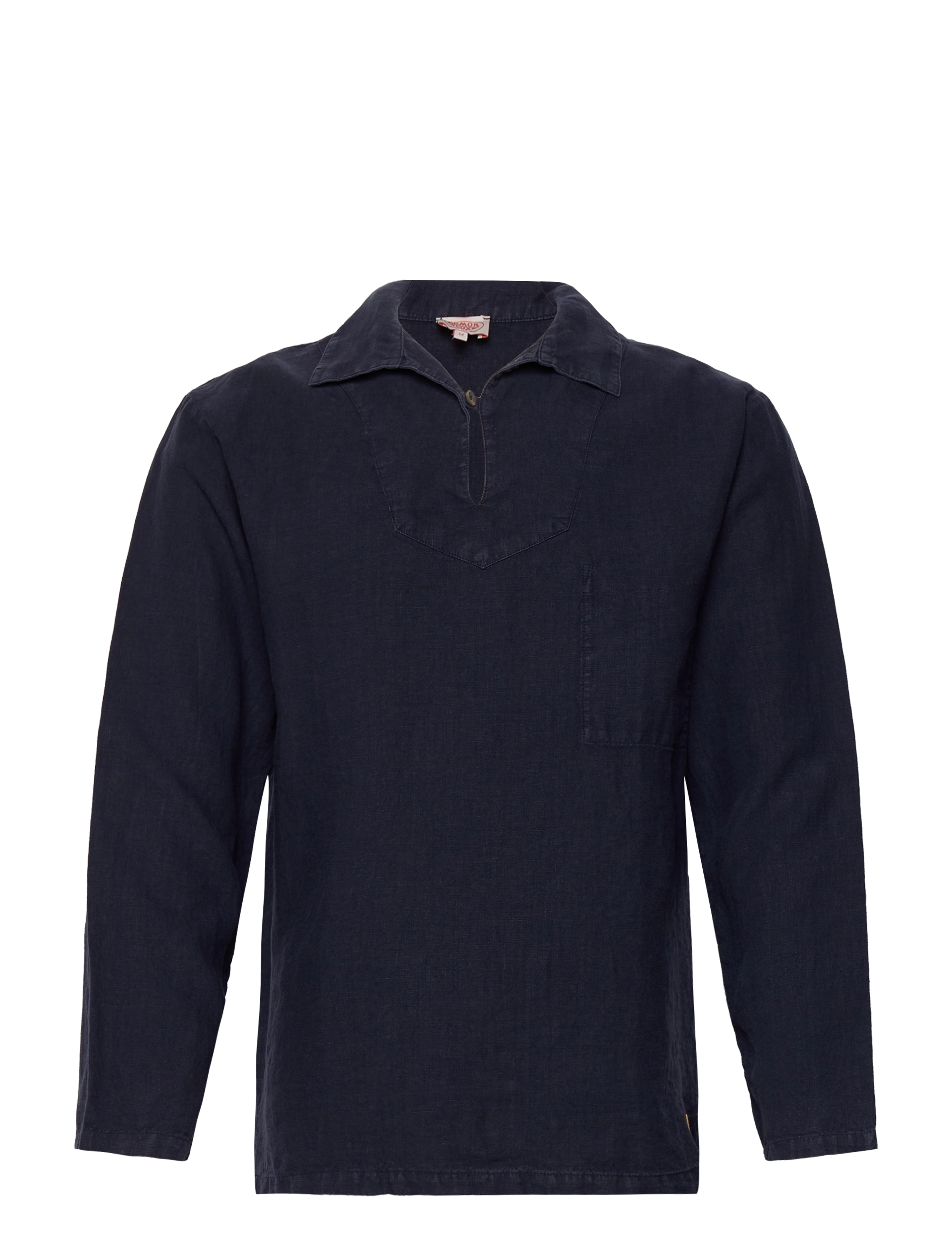 Armor Lux - Heritage Linen Smock - basic overhemden - marine deep - 1