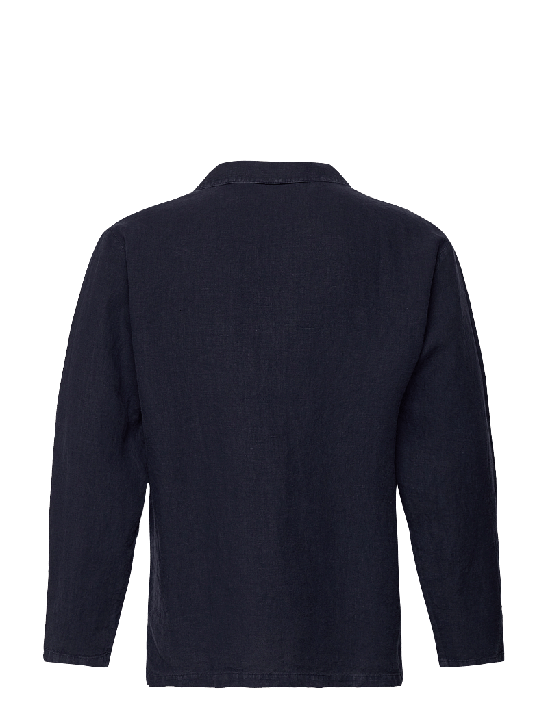 Armor Lux - Heritage Linen Smock - basic skjortor - marine deep - 2
