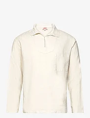 Armor Lux - Linen Fisherman's smock Héritage - basic shirts - oyster clair - 0