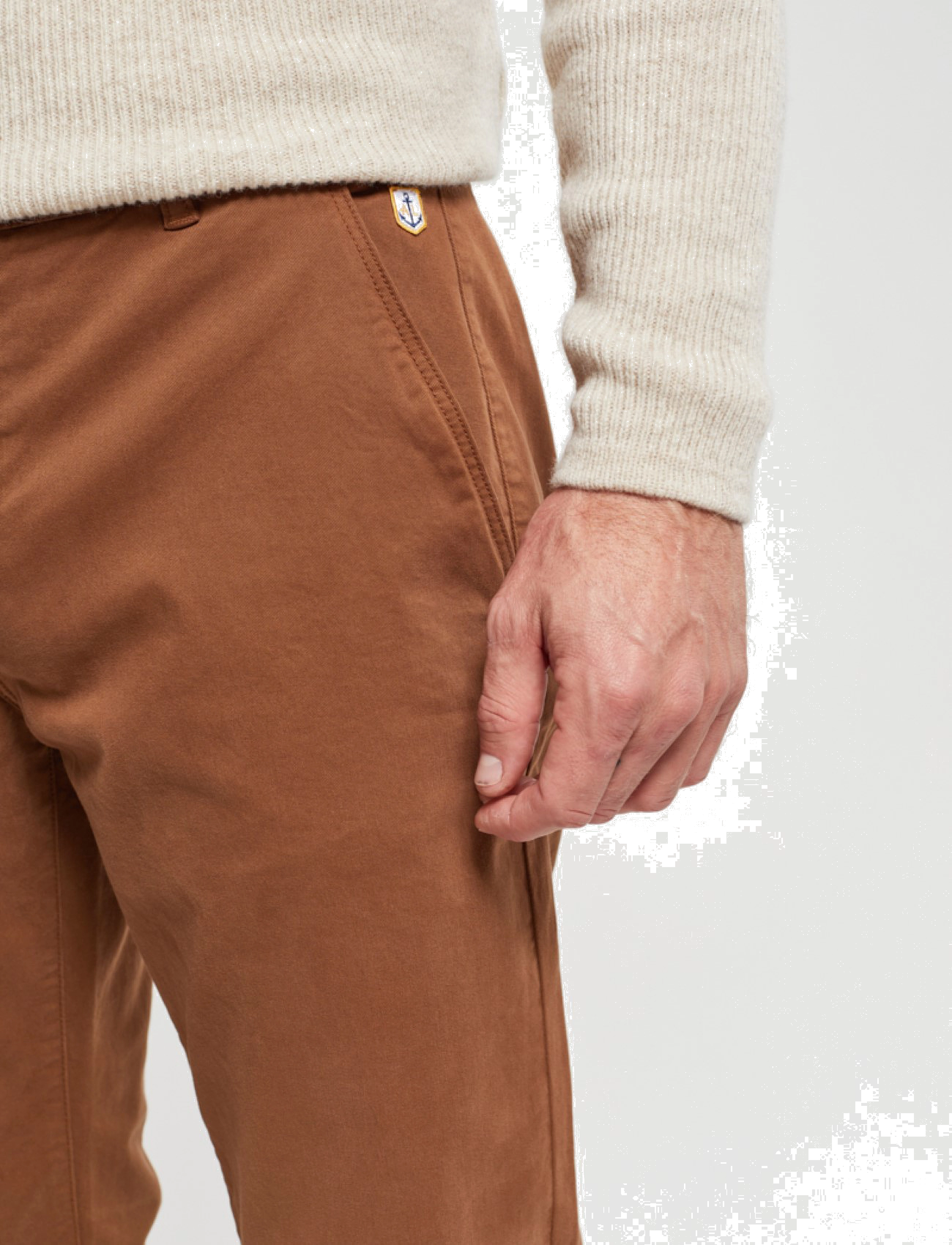Armor Lux - Chino trousers Héritage - moka - 3