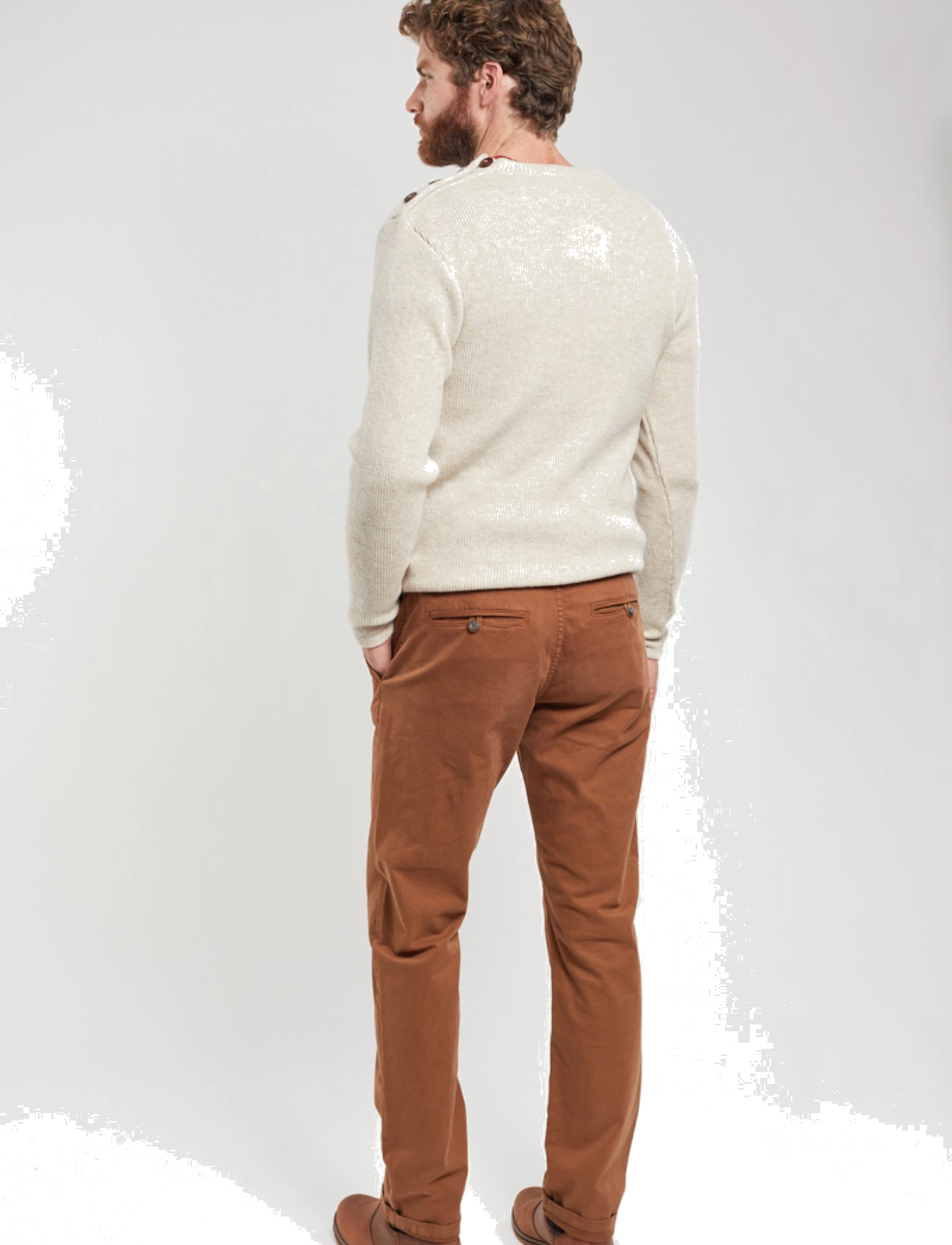 Armor Lux - Chino trousers Héritage - moka - 5