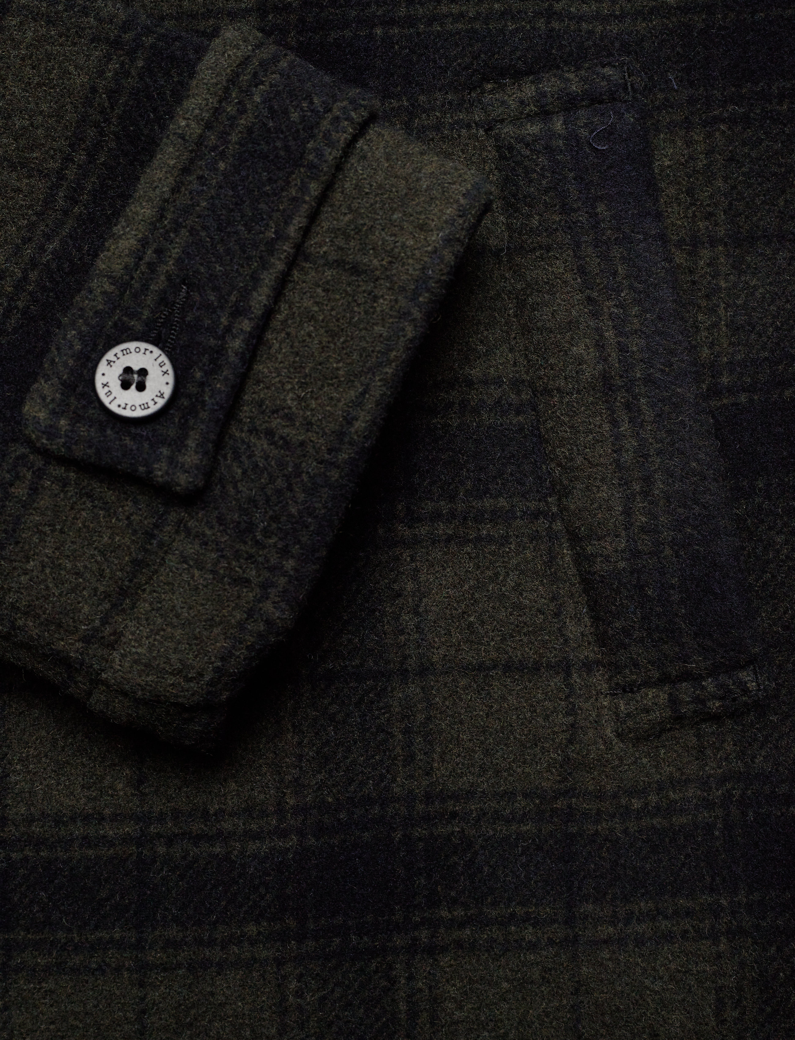 Armor Lux - Jacket "Valmont" - carreaux epicea/rich navy - 3