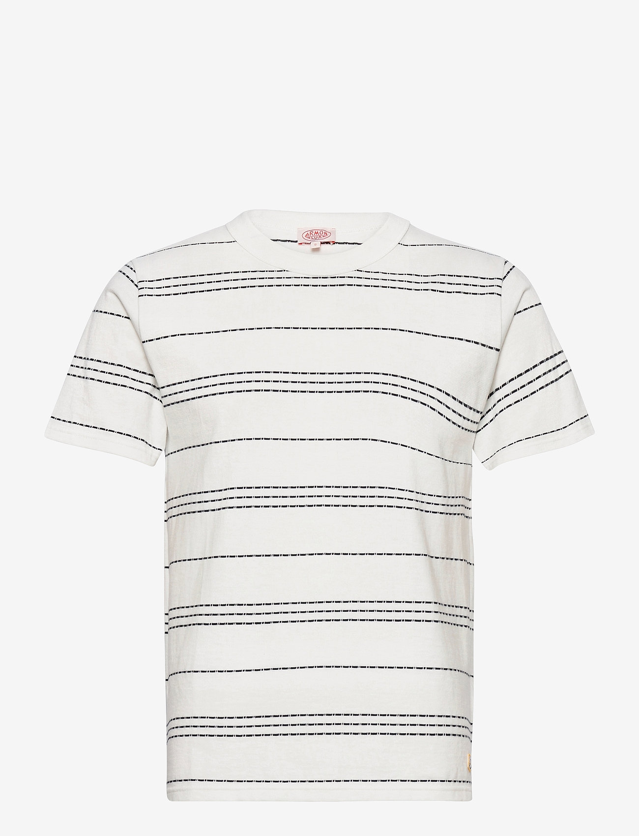 Armor Lux - T-Shirt Héritage"Barnaby" - milk/rich navy - 0