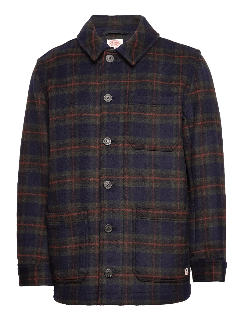 Armor Lux - Fishermen Jacket Héritage - sügisjakid - navy/sherwood/tajine - 1