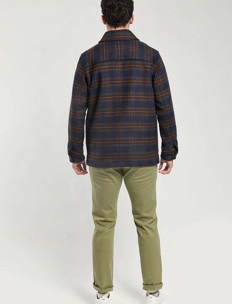 Armor Lux - Jacket Héritage - frühlingsjacken - navy/sherwood/tajine - 3