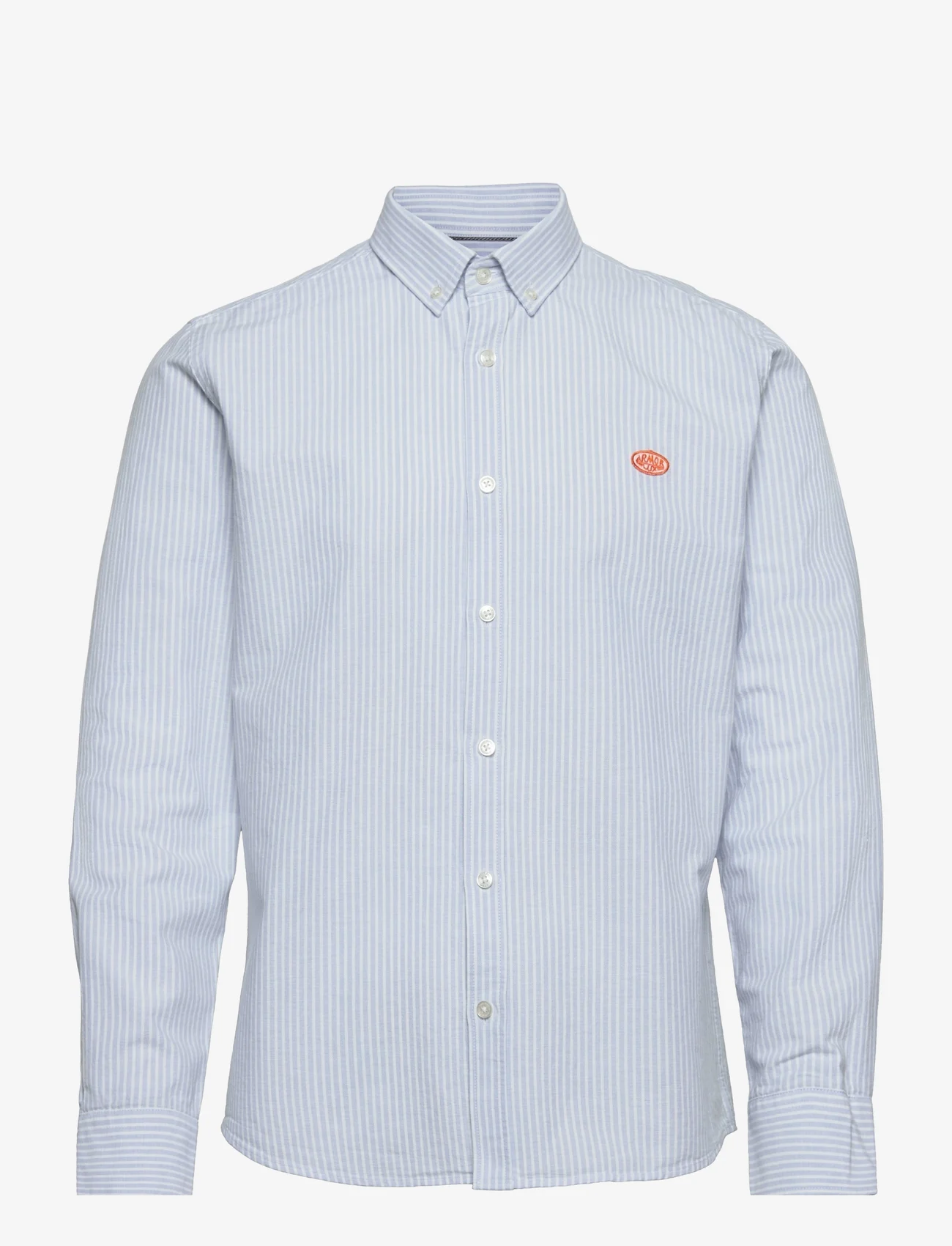 Armor Lux - Oxford shirt - oxford overhemden - sky blue/milk - 0