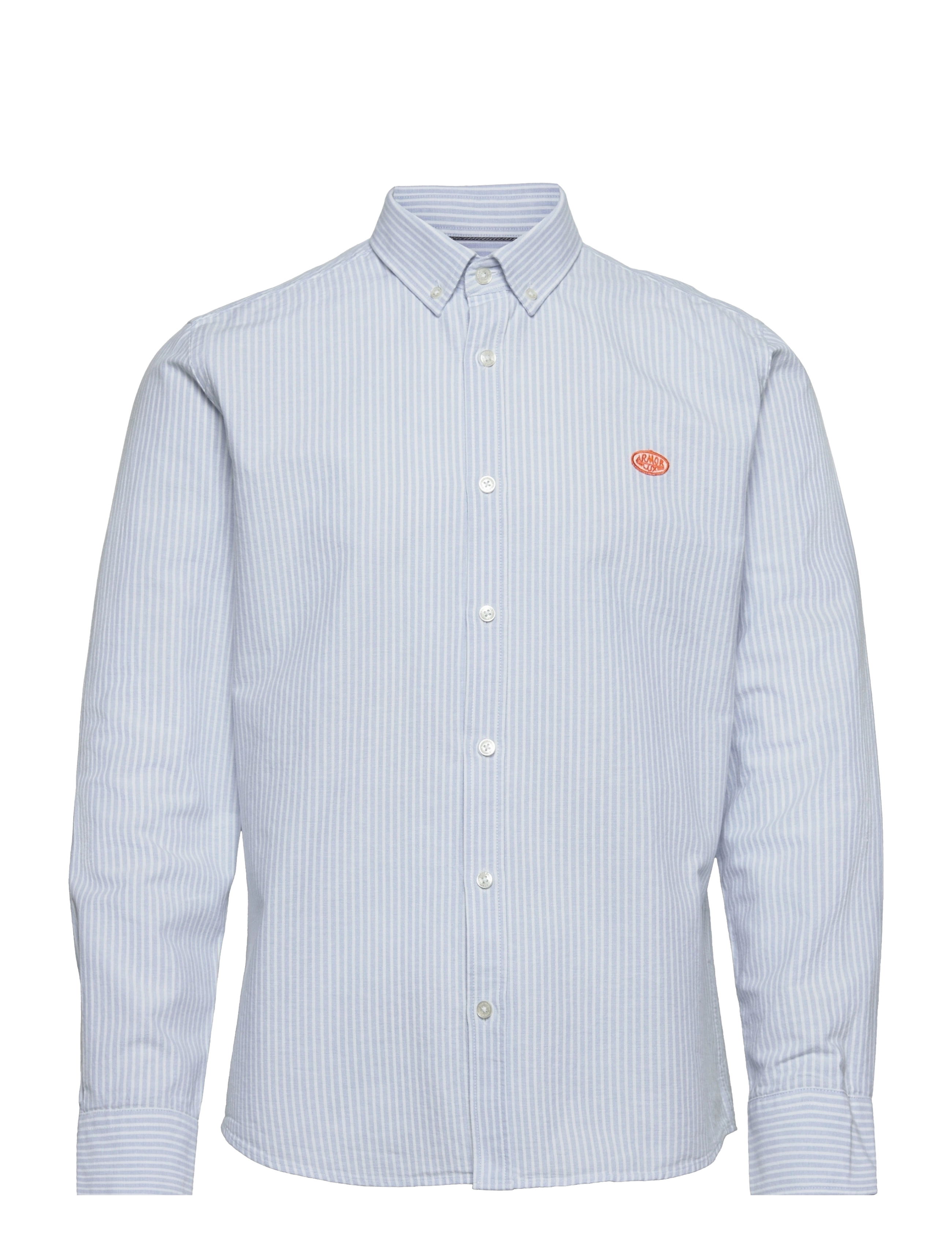 Armor Lux - Oxford Shirt - sky blue/milk - 1