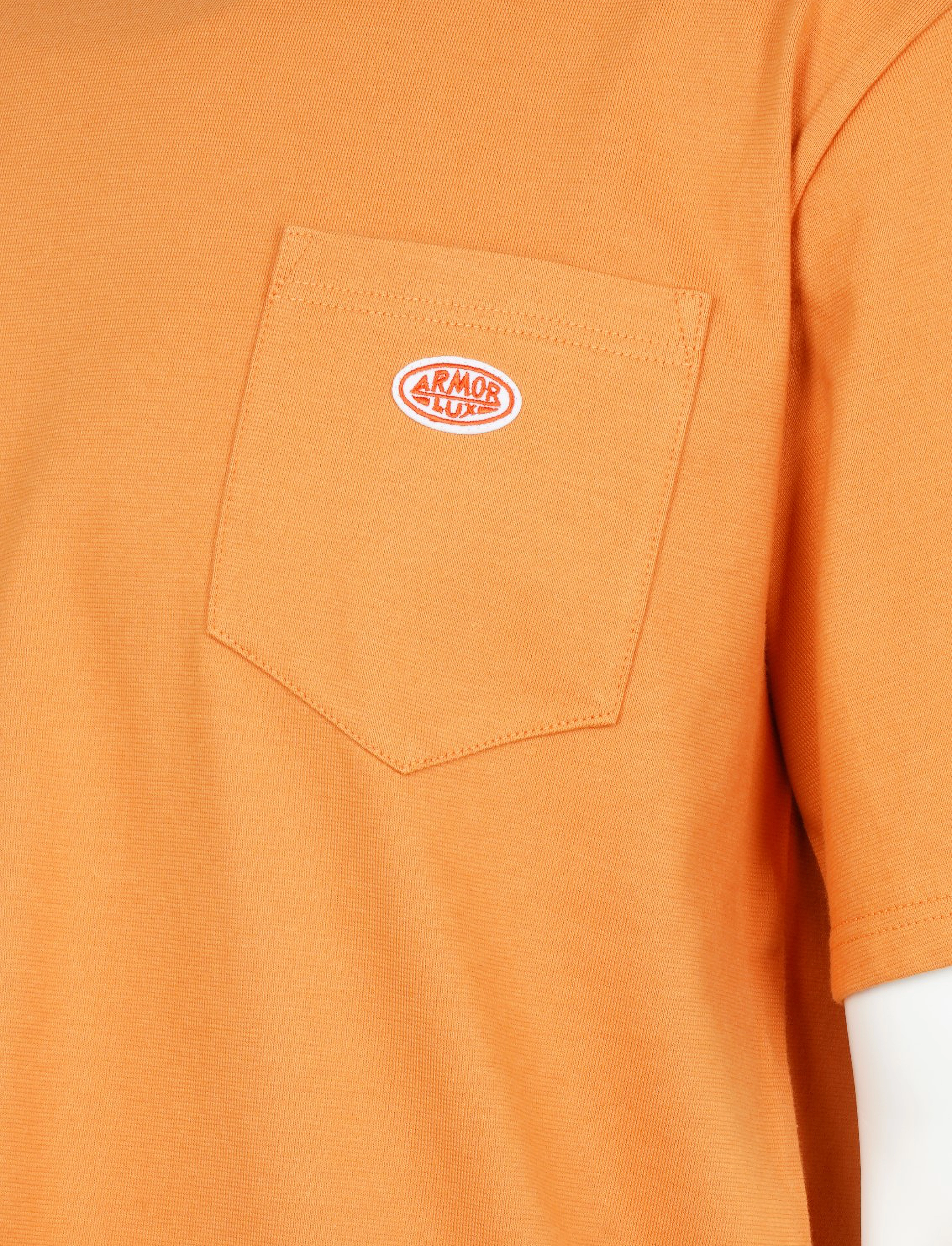 Armor Lux - Basic Pocket T-Shirt - rusty - 2