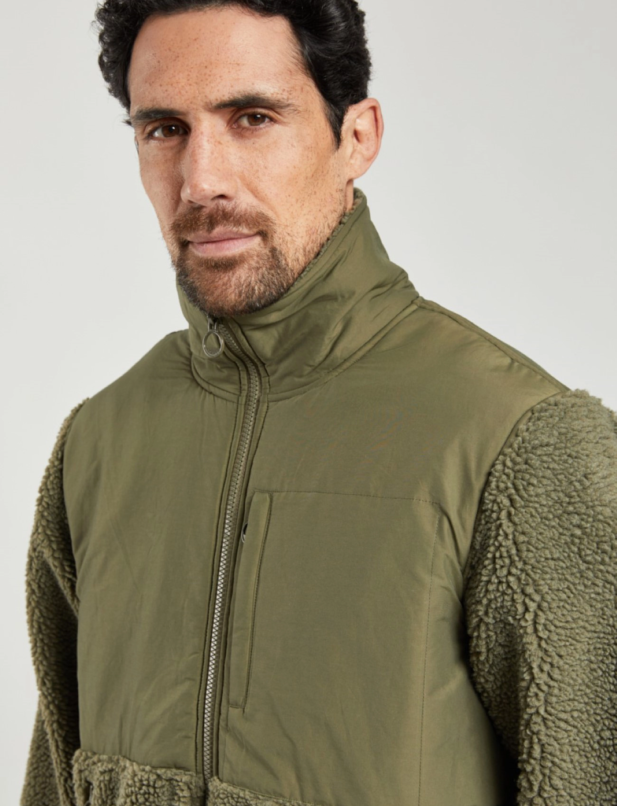 Armor Lux - Sherpa Jacket - military - 4