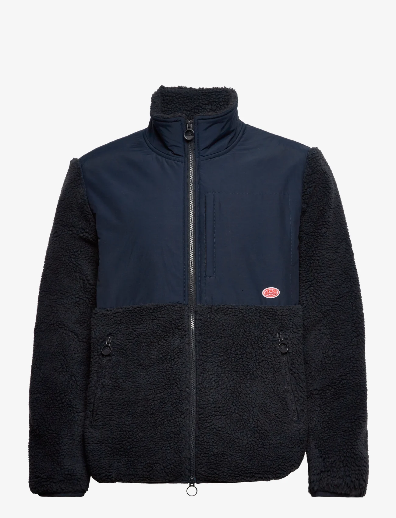 Armor Lux - Sherpa Jacket - mid layer jackets - rich navy - 0