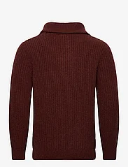Armor Lux - Zip-up Sweater Héritage - podstawowa odzież z dzianiny - deep paprika - 2