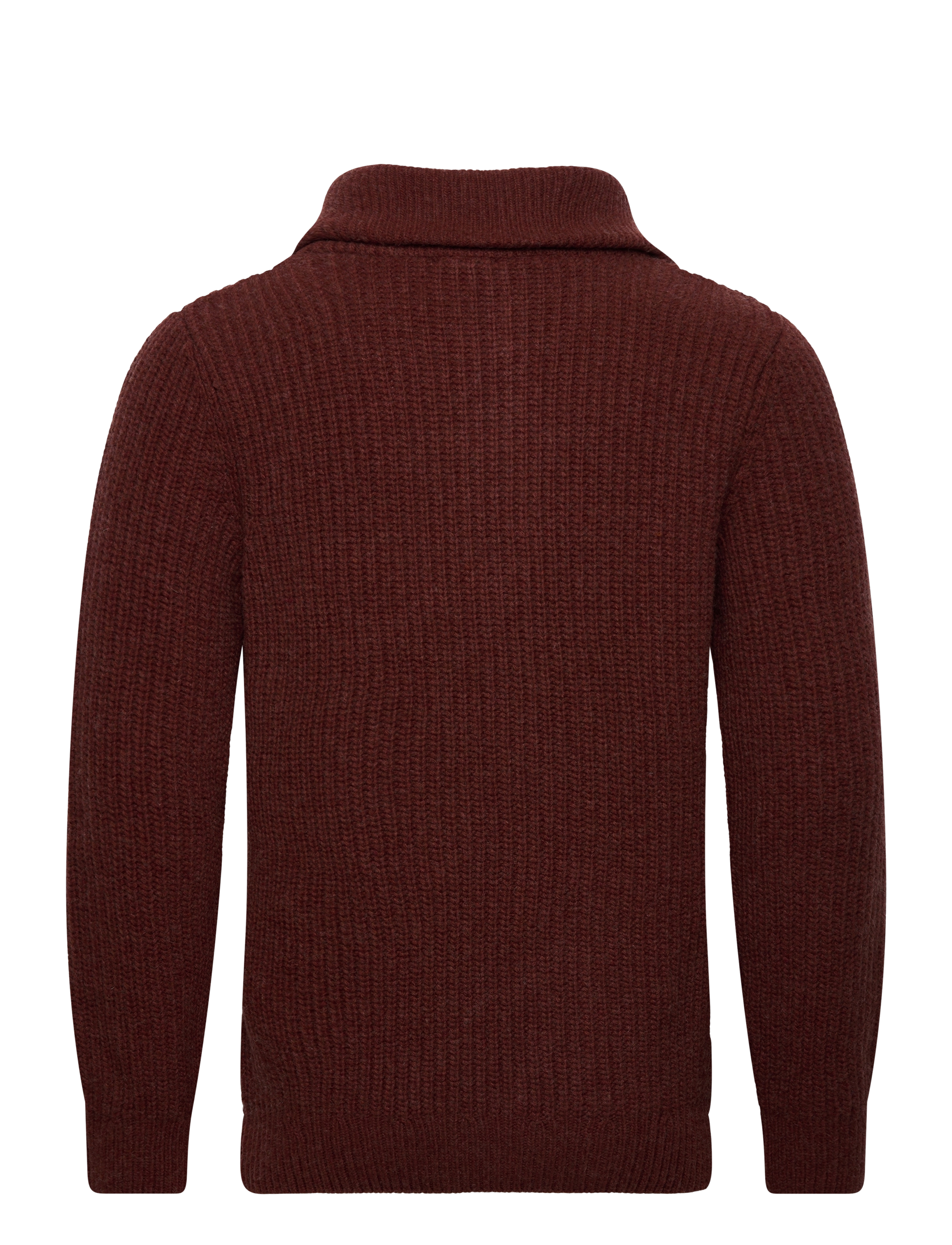 Armor Lux - Zip-up Sweater Héritage - deep paprika - 2