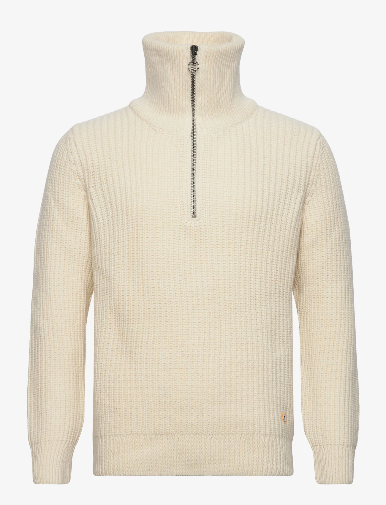 Armor Lux - Zip-up Sweater Héritage - basic-strickmode - nature - 0