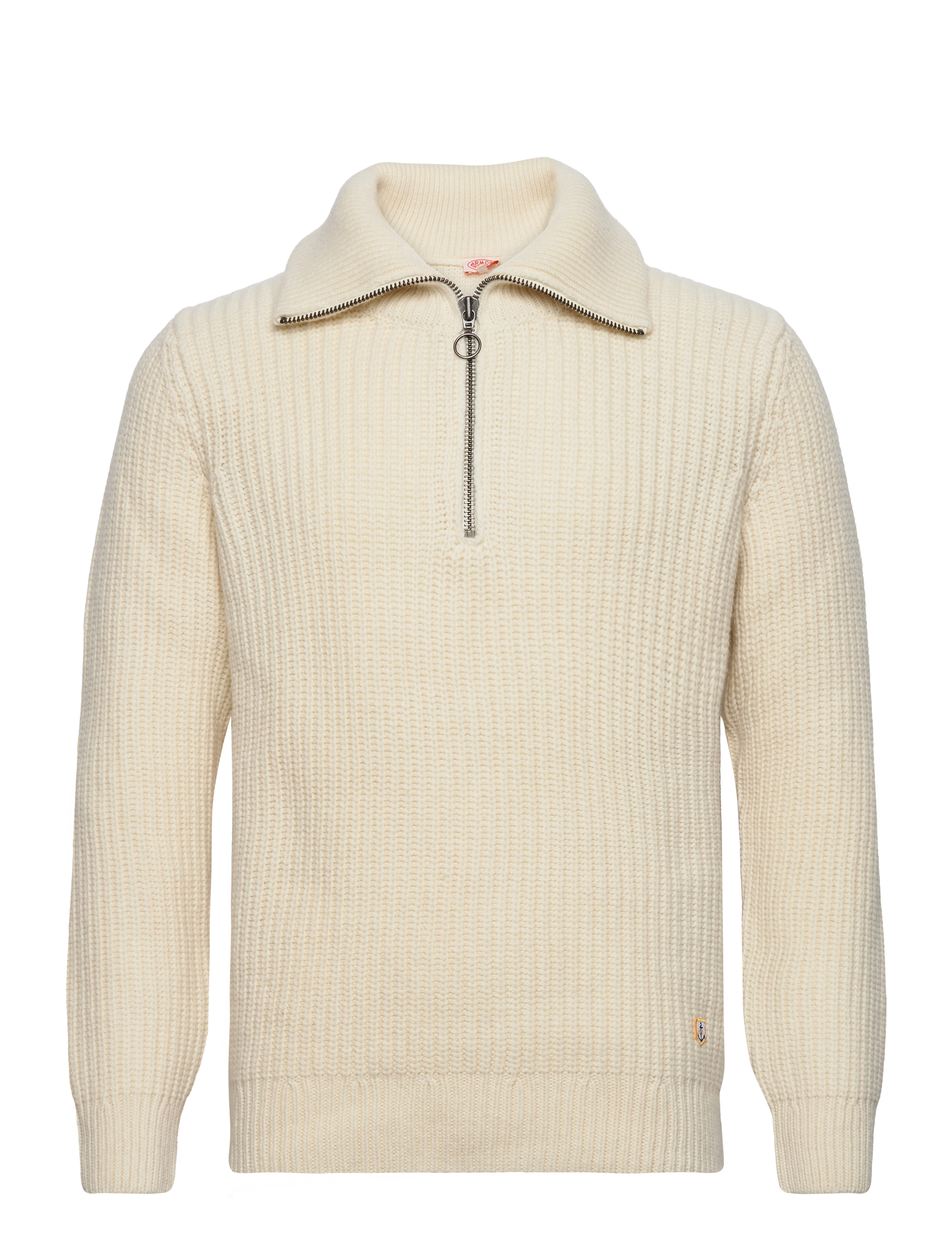 Armor Lux - Sweater zip-up collar Héritage - nature - 1
