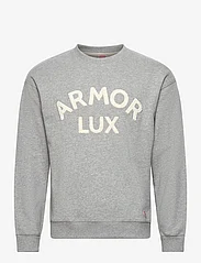 Armor Lux - Logo sweatshirt Héritage - sportiska stila džemperi - slate - 0