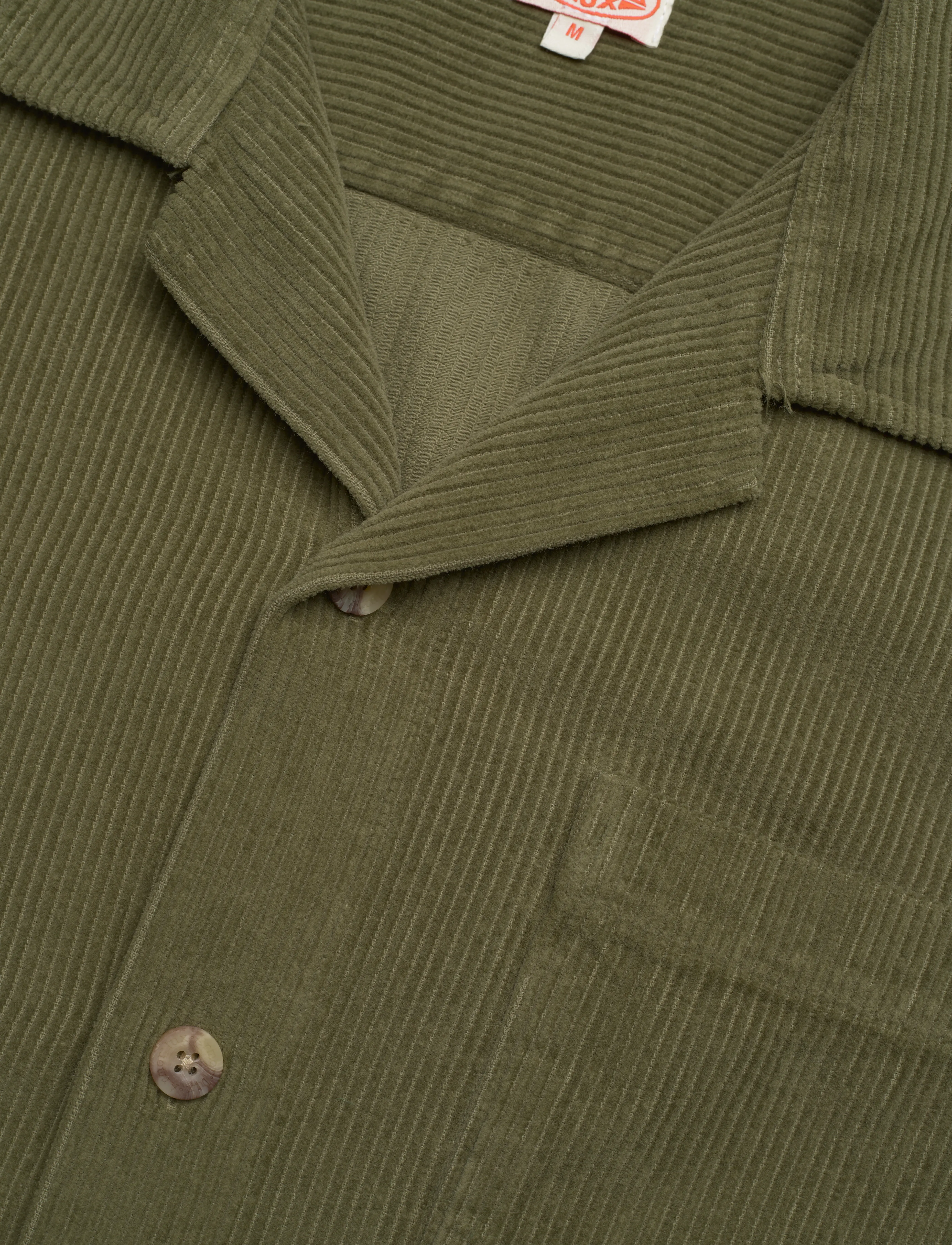 Armor Lux - Overshirt shark collar Héritage - military - 2