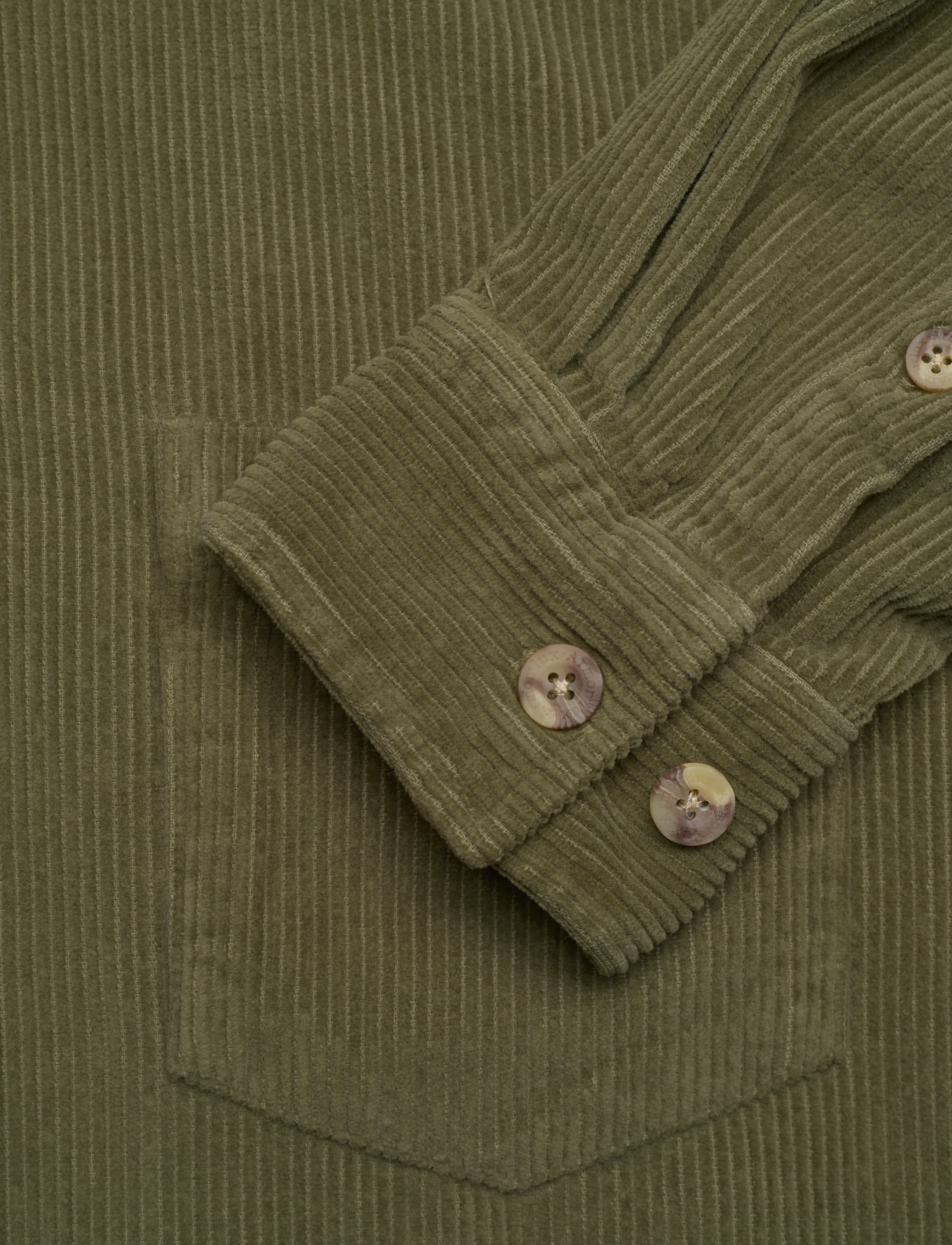 Armor Lux - Overshirt shark collar Héritage - military - 3