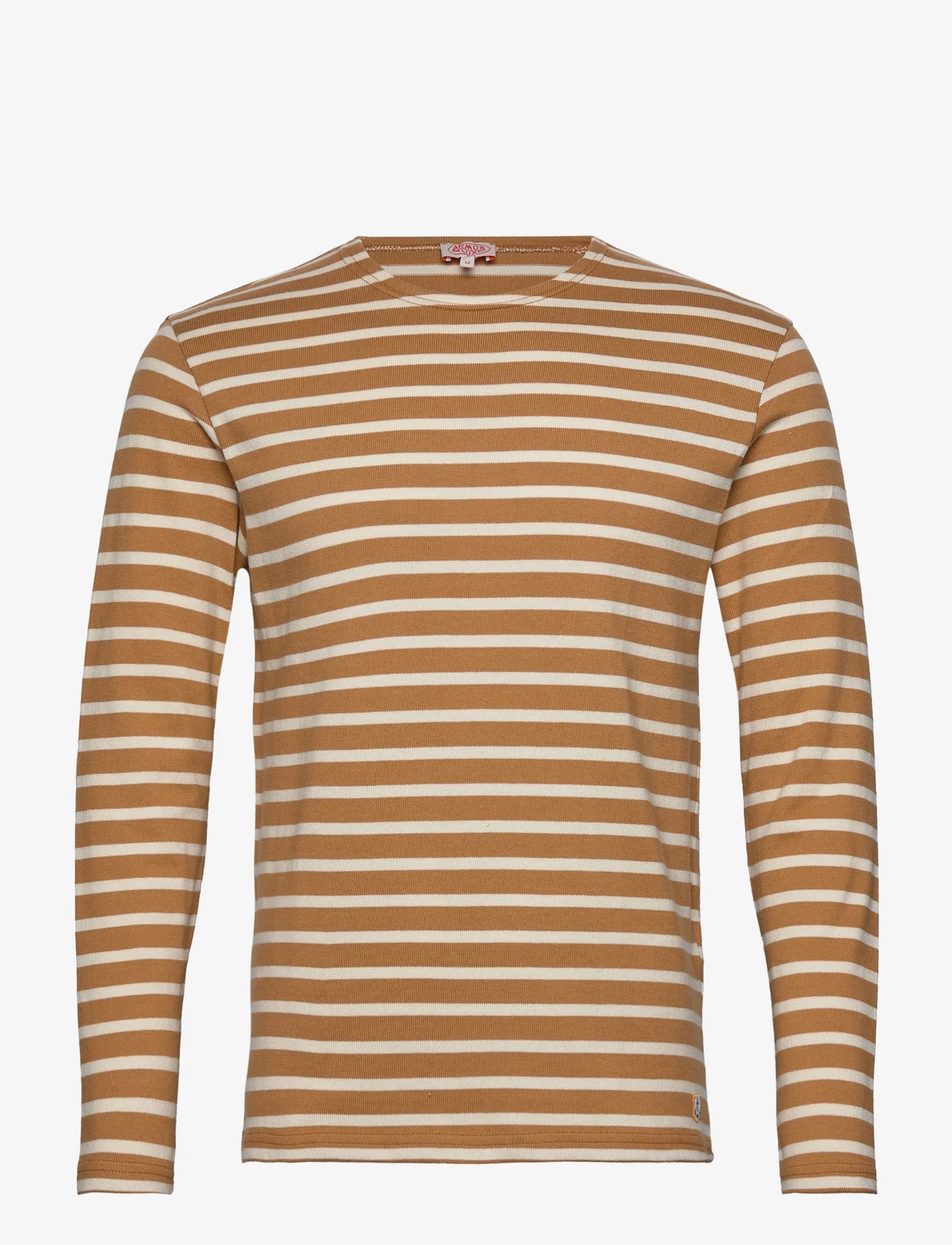 Armor Lux - Striped Breton Shirt Héritage - langærmede t-shirts - cajou/nature - 0