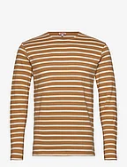 Striped Breton Shirt Héritage - CAJOU/NATURE