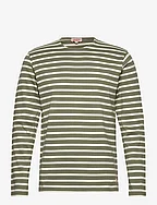 Striped Breton Shirt Héritage - MILITARY/NATURE