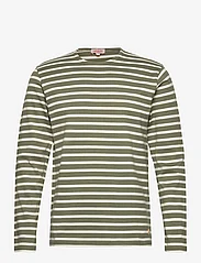 Armor Lux - Striped Breton Shirt Héritage - długi rękaw - military/nature - 0