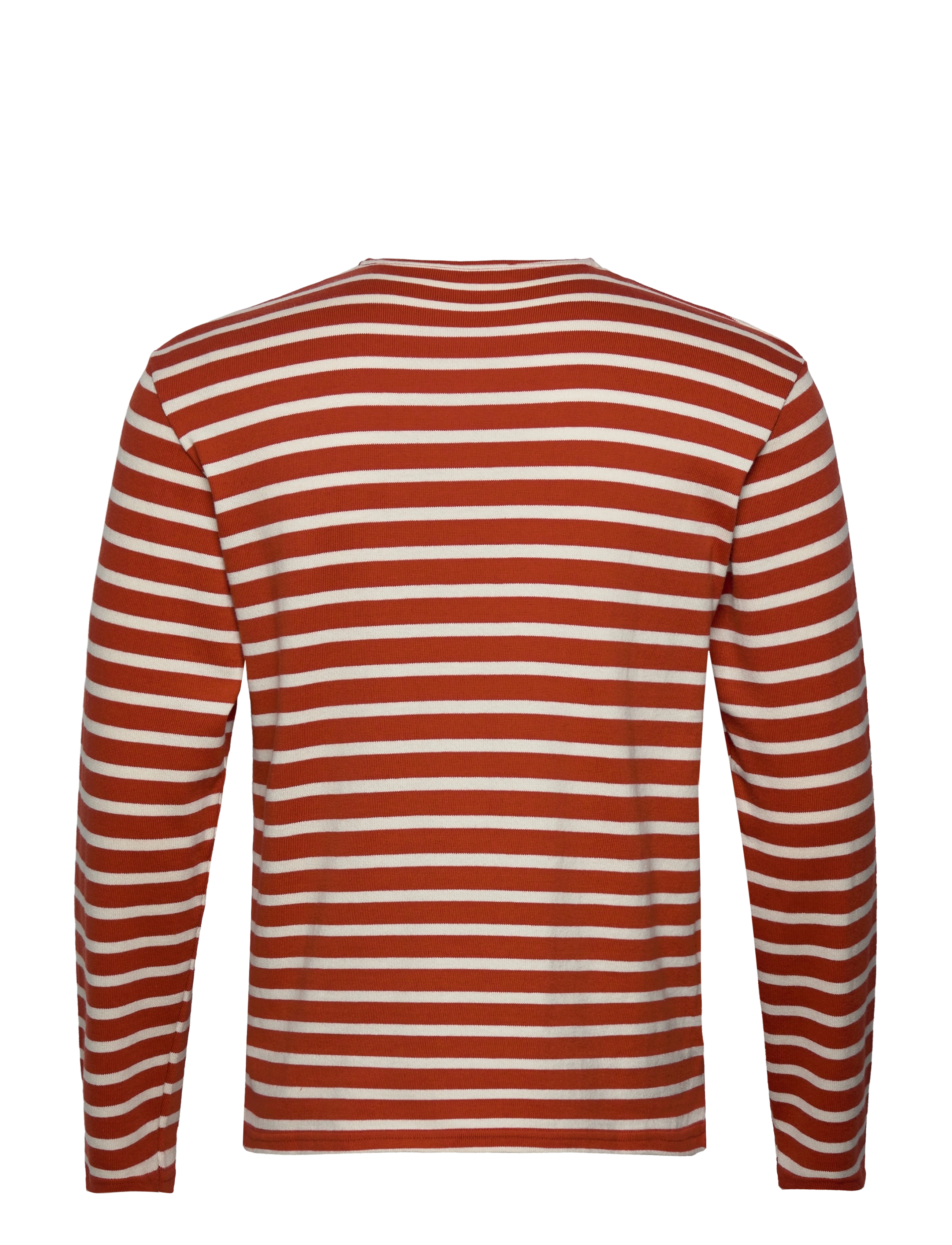 Armor Lux - Striped Breton Shirt Héritage - tajine/nature - 1