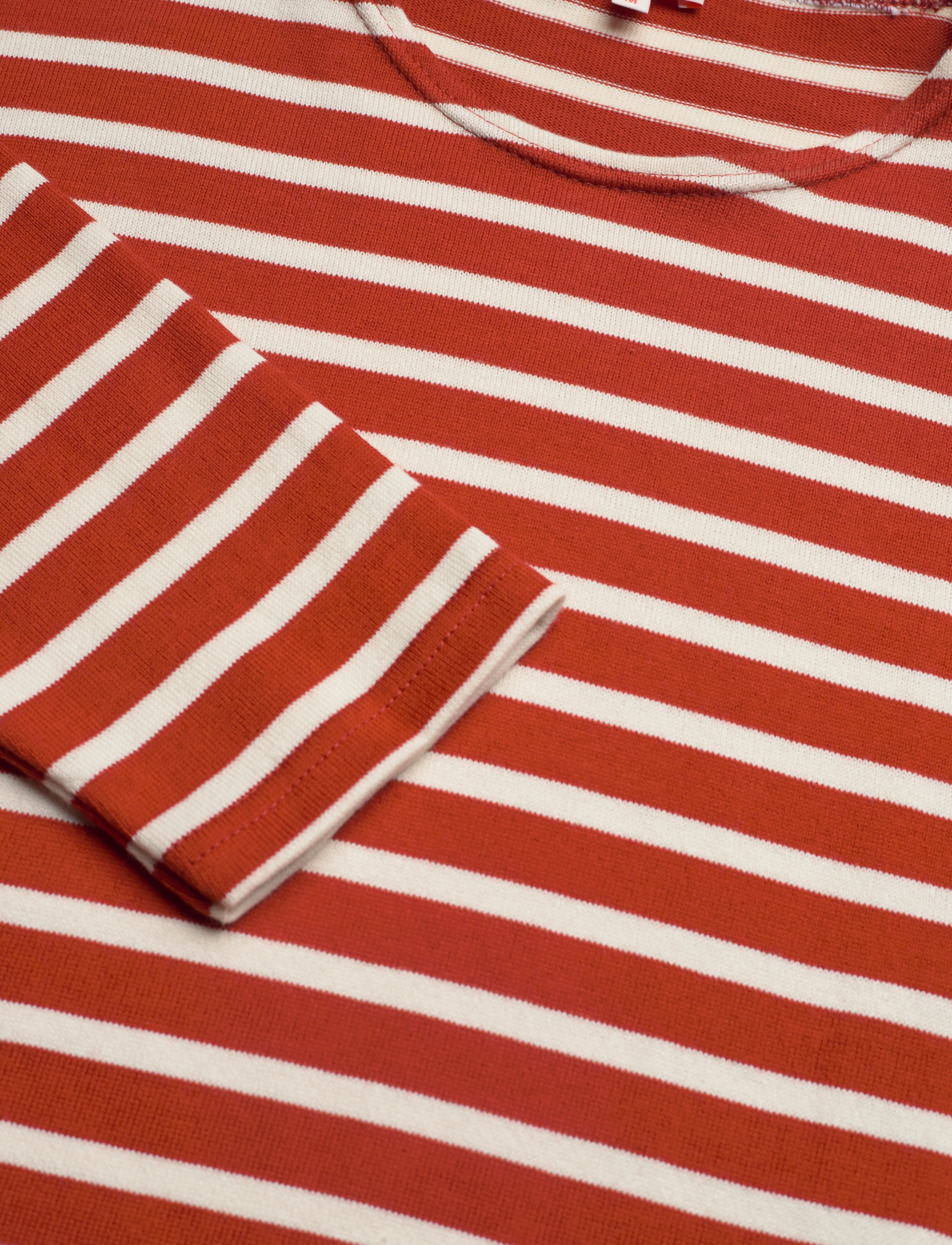 Armor Lux - Striped Breton Shirt Héritage - tajine/nature - 2