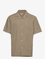Armor Lux - Shirt shark collar - basic shirts - argile e23 - 0