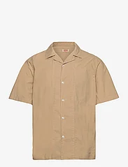 Armor Lux - Shirt shark collar - podstawowe koszulki - beige e23 - 0