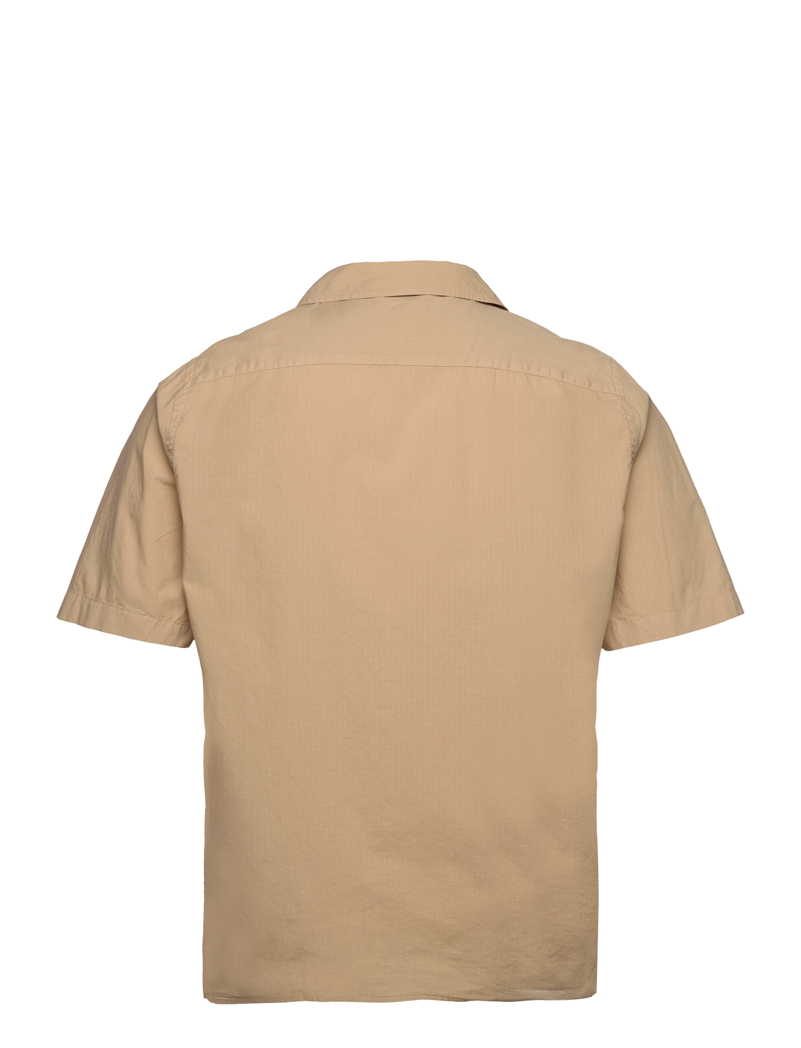 Armor Lux - Shirt shark collar - beige e23 - 2