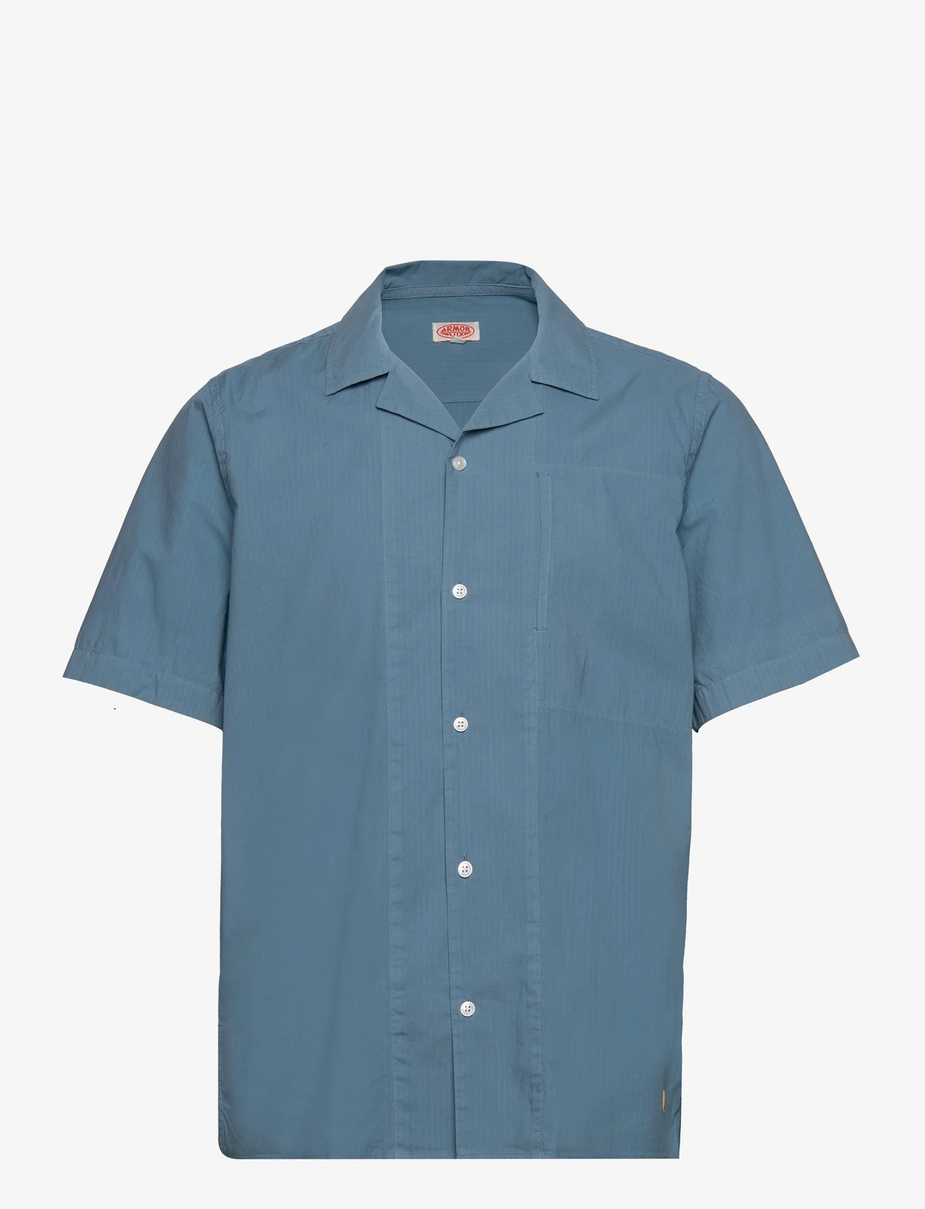 Armor Lux - Shirt shark collar - basic shirts - bleu st-lÔ - 0